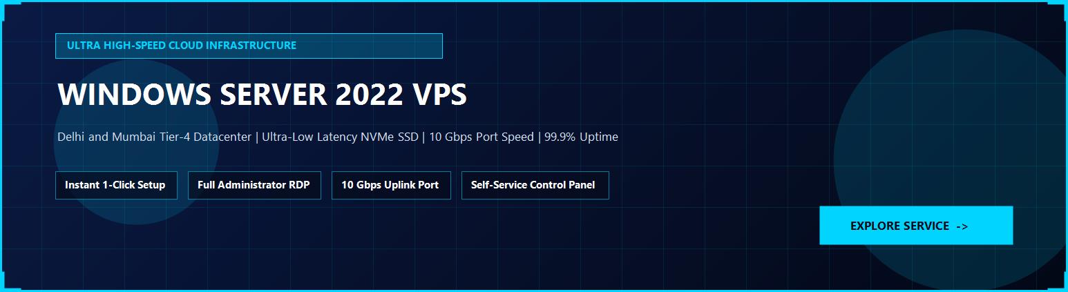 Windows Server 2022 VPS